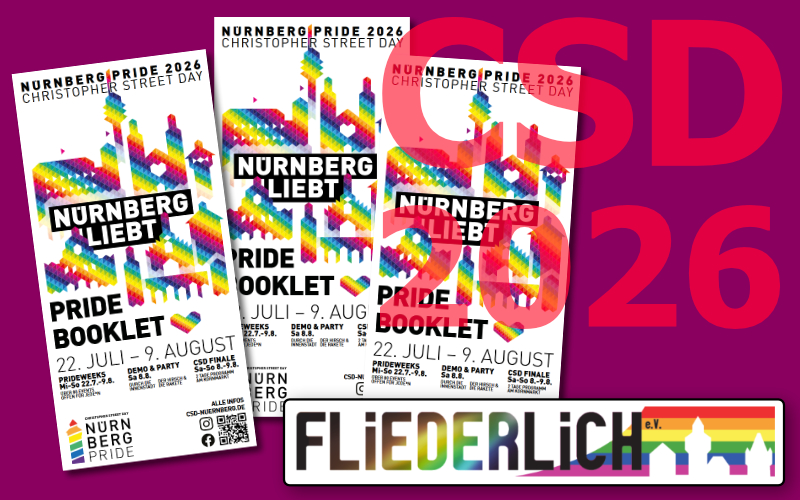 Symbolbild zu Fliederlich bei den Prideweeks 2026